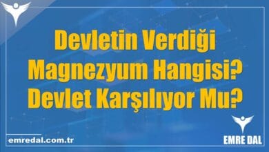 Devletin Verdiği Magnezyum Hangisi? Devlet Karşılıyor Mu?