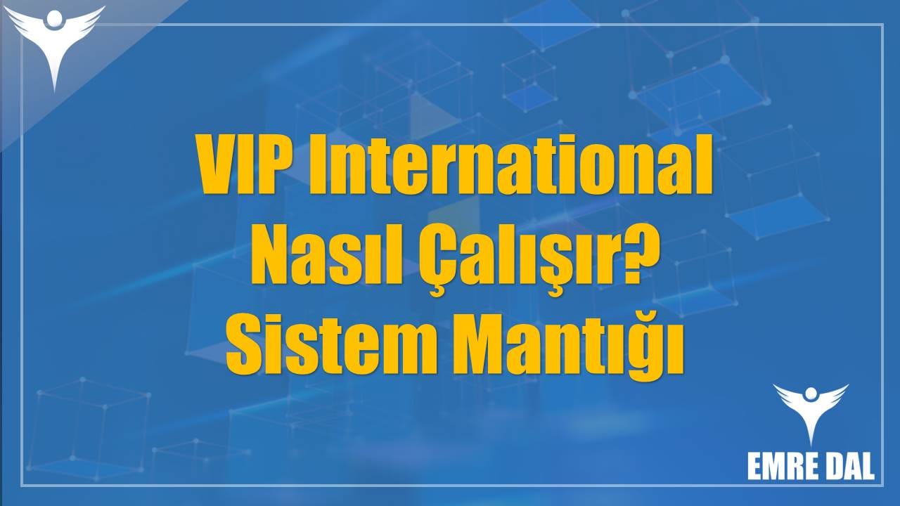 VIP International Nasıl Çalışır? Sistem Mantığı