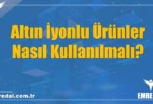 Altın İyonlu Ürünler Nasıl Kullanılmalı?