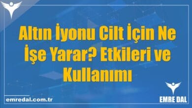 Altın İyonu Cilt İçin Ne İşe Yarar? Etkileri ve Kullanımı