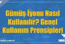 Gümüş İyonu Nasıl Kullanılır? Genel Kullanım Prensipleri
