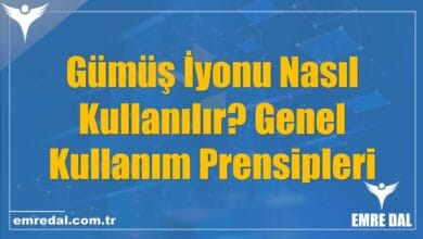 Gümüş İyonu Nasıl Kullanılır? Genel Kullanım Prensipleri