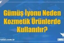 Gümüş İyonu Neden Kozmetik Ürünlerde Kullanılır?