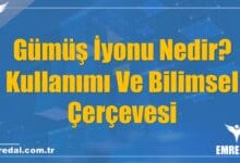 Gümüş İyonu Nedir? Kullanımı Ve Bilimsel Çerçevesi