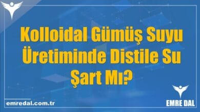 Kolloidal Gümüş Suyu Üretiminde Distile Su Şart Mı?