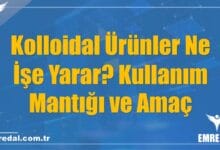 Kolloidal Ürünler Ne İşe Yarar? Kullanım Mantığı ve Amaç