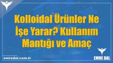 Kolloidal Ürünler Ne İşe Yarar? Kullanım Mantığı ve Amaç