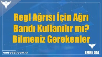 Regl Ağrısı İçin Ağrı Bandı Kullanılır mı? Bilmeniz Gerekenler