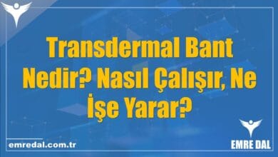 Transdermal Bant Nedir? Nasıl Çalışır, Ne İşe Yarar?