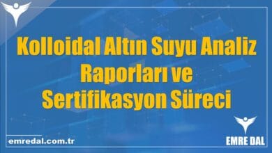 Kolloidal Altın Suyu Analiz Raporları ve Sertifikasyon Süreci