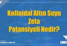 Kolloidal Altın Suyu Zeta Potansiyeli Nedir?